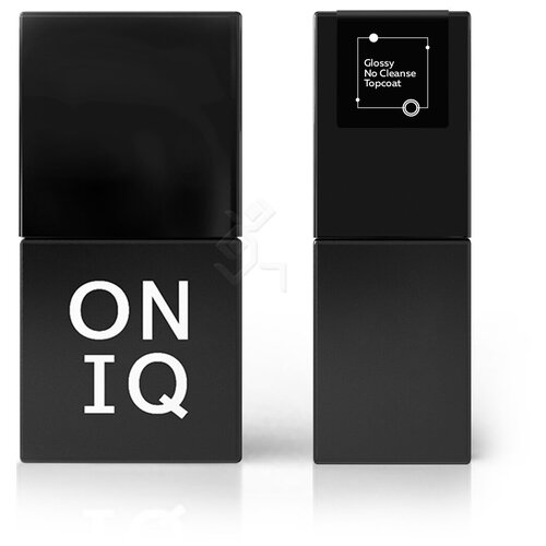 ONIQ Верхнее покрытие 911 Top Point Glossy No Cleanse Topcoat, 10 мл, прозрачный
