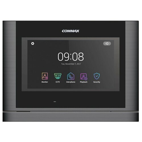 Цветной видеодомофон COMMAX CDV-70MF AHD Black Smog