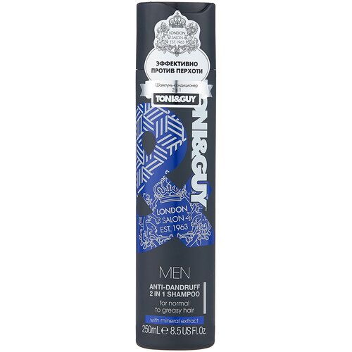 Шампунь-кондиционер Toni&Guy «MEN ANTI-DANDRUFF 2 IN 1 SHAMP