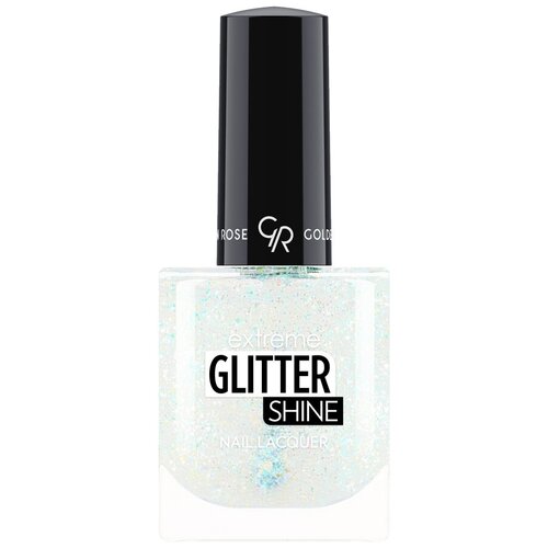 Golden Rose Лак для ногтей Extreme Glitter Shine Nail Lacquer, 10 мл,