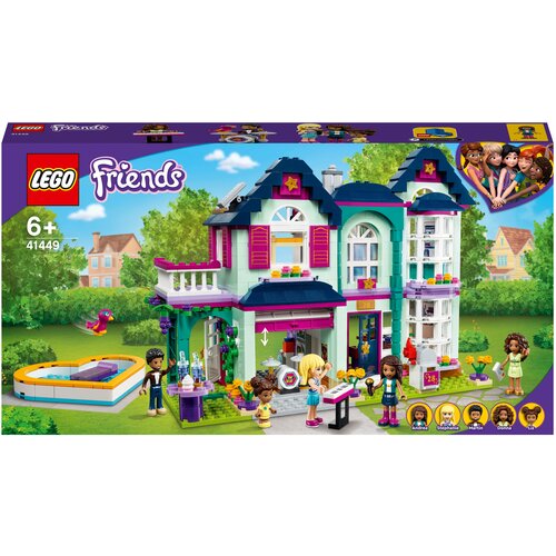 Lego Конструктор Friends 41449 Дом семьи Андреа