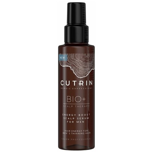 Cutrin BIO+ Сыворотка-бустер для укрепления волос у мужчин, 0.15 г, 100 мл,