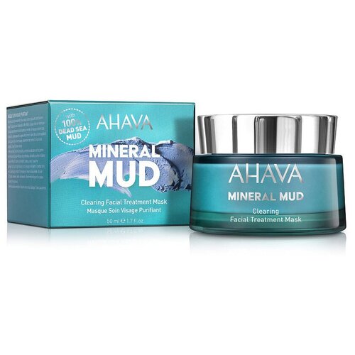 AHAVA Mineral Mud очищающая детокс-маска, 50