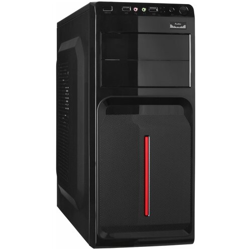 Корпус Miditower Exegate AB-221 Black ATX AB400W (EX247935RU