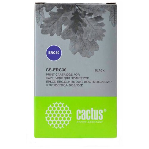 Матричный картридж Cactus CS-ERC30 Black