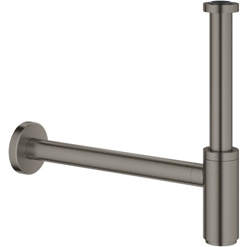 Сифон для раковины GROHE 1 1/4 дюйма из латуни, темный графи