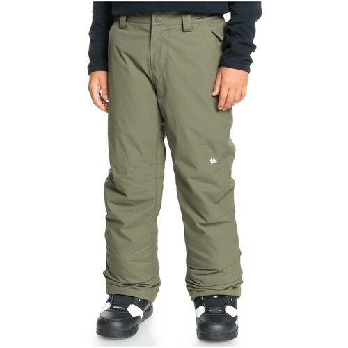 Брюки Quiksilver, размер 8/XS/22, зеленый,