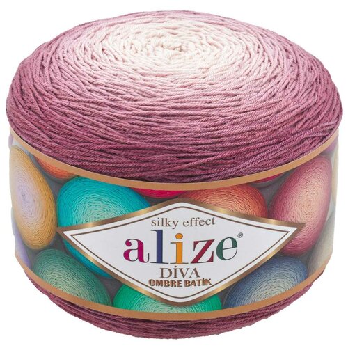 Alize Diva Ombre Batik 7377, уп.2 мотка