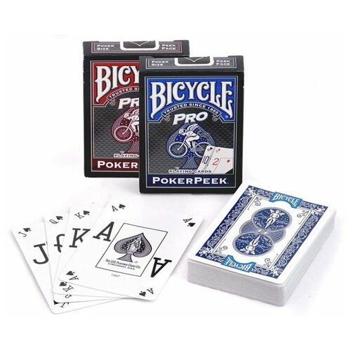 USPCC Игральные карты Bicycle Pro Poker Peek (USPCC, США, 