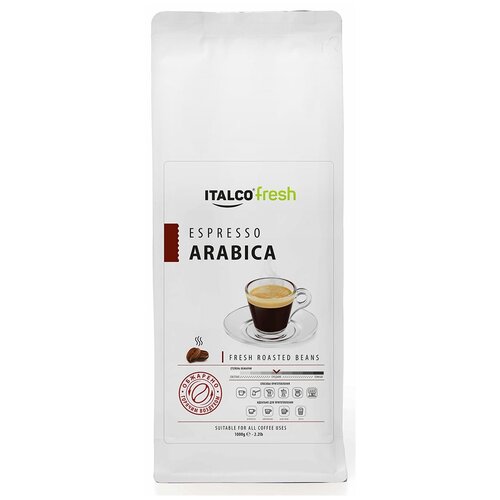 Кофе в зернах Italco Fresh Espresso Arabica, 1