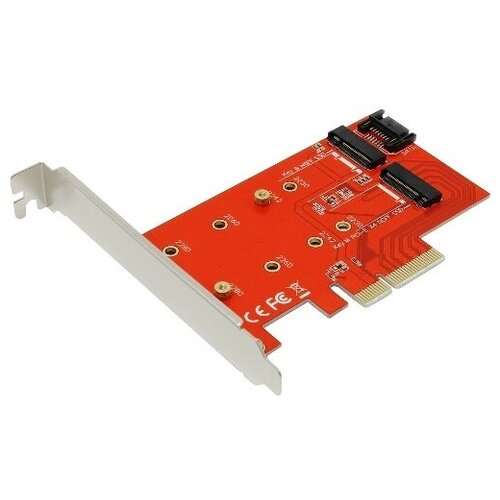 PCI-Express переходник Orient C296 4x PCI-E 3.0 NGFF M.2 SSD