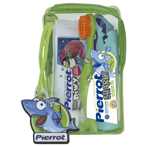 Зубная паста  Яндекс Маркет Дорожный набор Pierrot SHARKY KIT (2-8