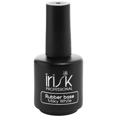 База и верхнее покрытие  Беру Irisk Professional Базовое покрытие Rubber Base, 18 мл, milky white