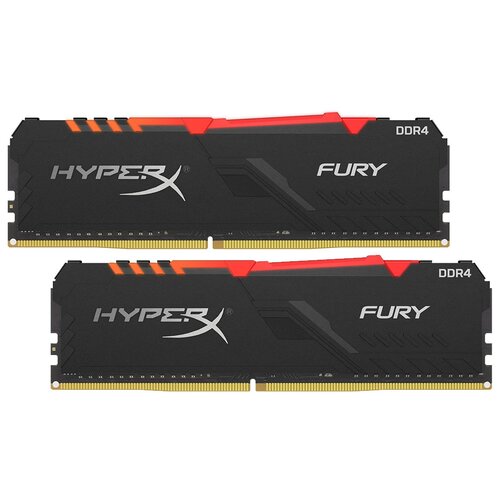 Оперативная память HyperX Fury RGB 64 ГБ (32 ГБ x 2) DDR4 32