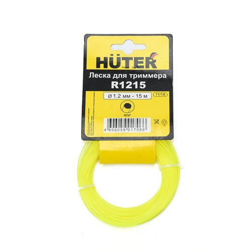 Леска Huter R12 круг 1.2 мм 15 м 1 шт. 1.2