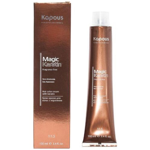 KAPOUS PROFESSIONAL MAGIC KERATIN крем-краска для волос С ке