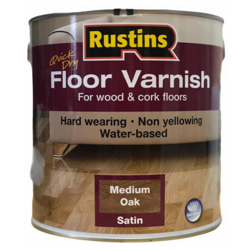  Лак Rustins Quick Dry Floor Varnish бесцветный 5 л