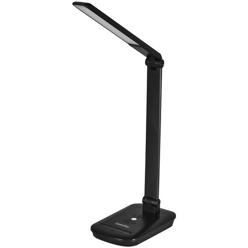 Лампа офисная светодиодная Camelion Light Advance KD-825 C02, 16 Вт, цвет арматуры: черный, цвет плафона/абажура: черный