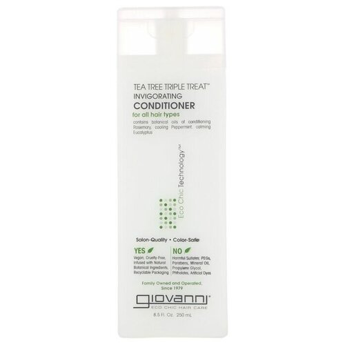 Giovanni кондиционер для волос Tea Tree Triple Treat Invigorating тройного