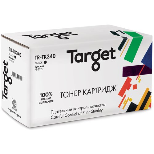 Тонер-картридж Target TK340, черный, для лазерного принтера,