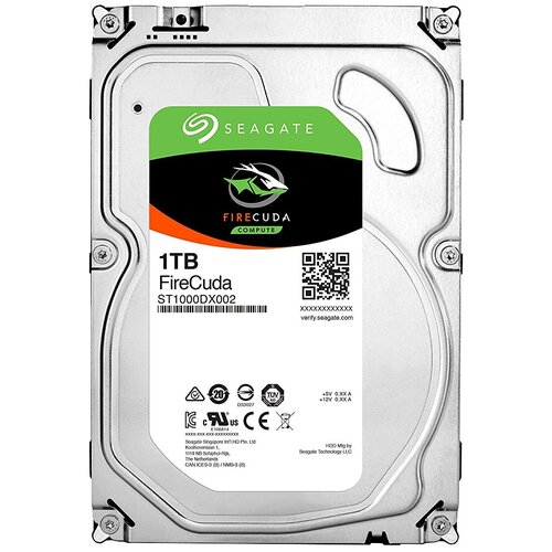 Гибридный диск (SSHD) Seagate FireCuda 1 TB (ST1000DX002)