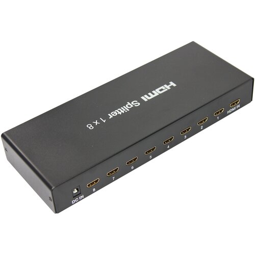 Делитель HDMI на 8 гнезд HDMI 1080P металл