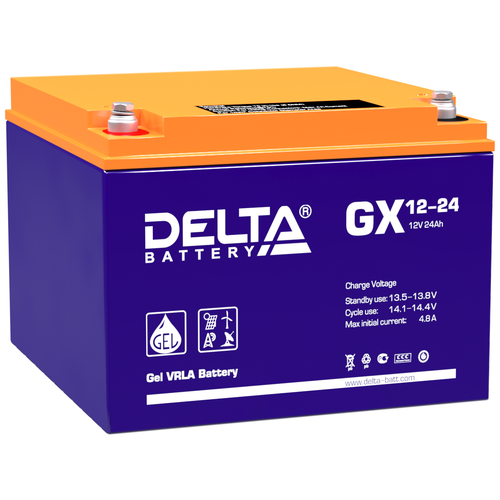 Аккумуляторная батарея DELTA Battery GX 12-24 12В 24