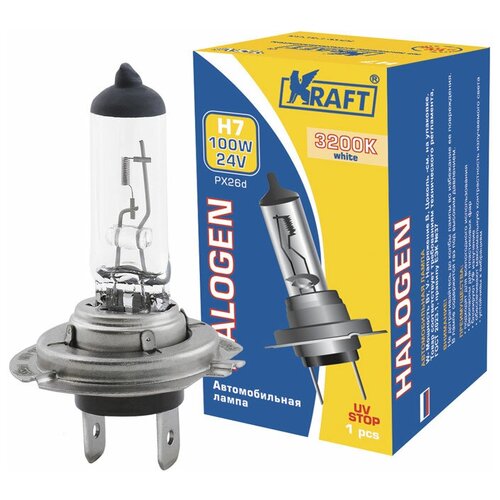 Лампа 24v H7 100w Px26d Kraft 1 Шт. Картон Kraft арт. KT7000