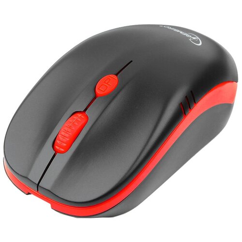   Беру Беспроводная мышь Gembird MUSW-350 Black-Red USB, черно-красный