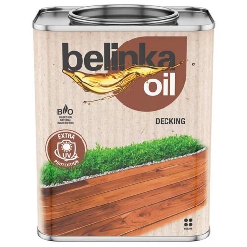 Масло Belinka DECKING, 202 орех, 0.75 л, 1