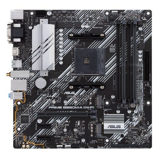 Материнская плата Asus PRIME B550M-A (WI-FI) Soc-AM4 AMD B55