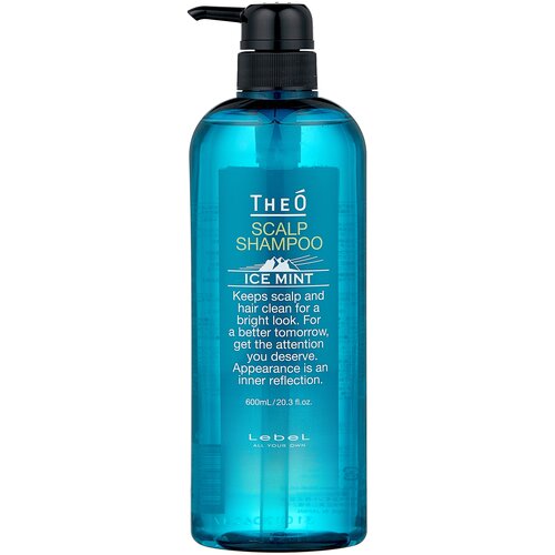 Lebel Cosmetics шампунь TheO Scalp Ice Mint, 600