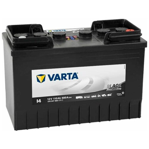 Аккумуляторные батареи VARTA Аккумулятор Promotive Black 110 А/ч 680А 347x173x234