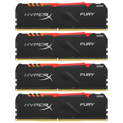 Модуль памяти HyperX Fury RGB DDR4 DIMM 3000Mhz PC-24000 CL1