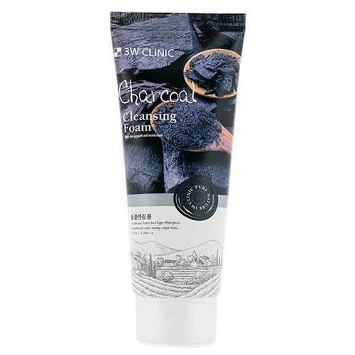 Глубоко очищающая пенка для сужения пор Charcoal Cleansing F