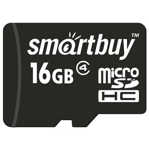 Карты памяти  Яндекс Маркет Карта памяти Smartbuy MicroSDHC 16GB Сlass4 + адаптер