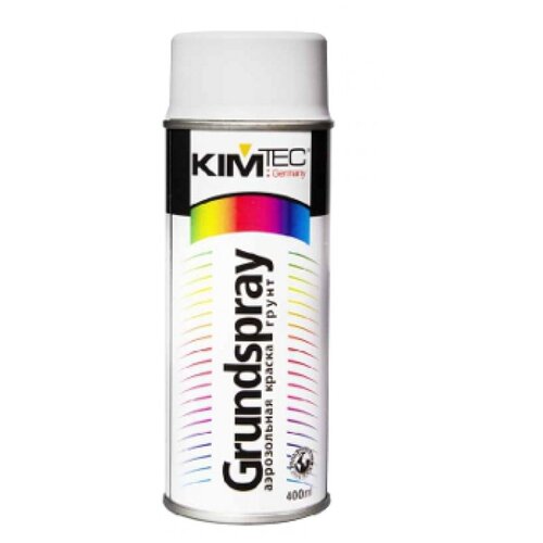 Грунт Kim Tec Grundspray, RAL 7040 серый, матовая, 400