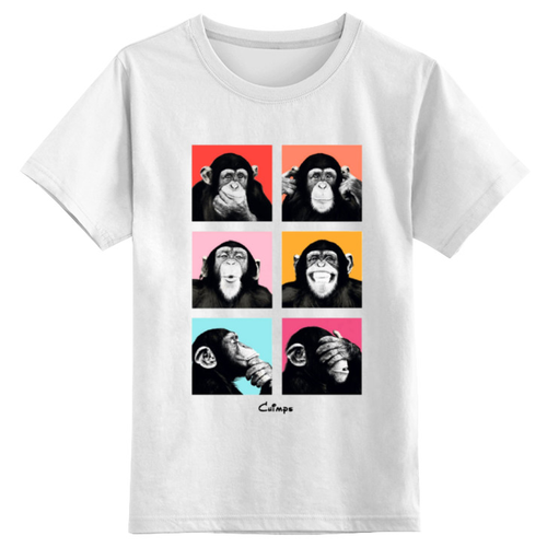  Chimps - Шимпанзе. 1026181 XS белый