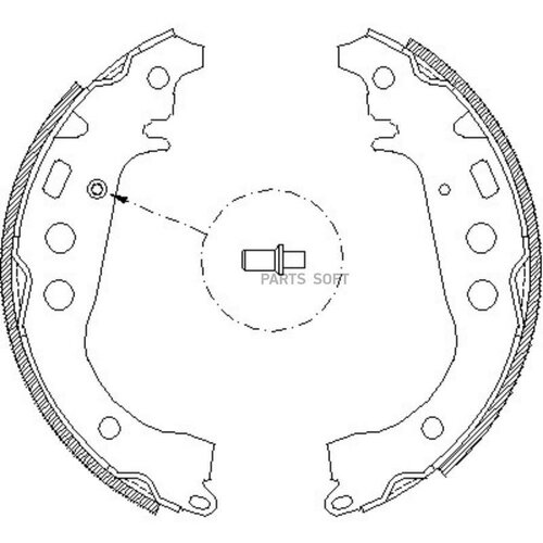 4101.00_=4101.01=K2342-01 ! Колодки Барабанные Toyota Yaris/Yaris Verso 99>