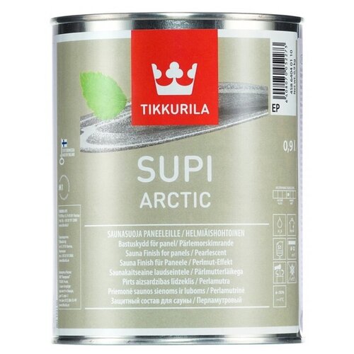 Tikkurila Supi Arctic, 0.9 л, бесцветный