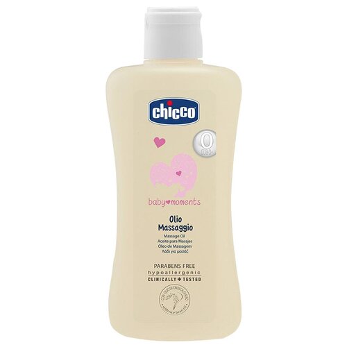 Chicco Масло массажное Baby Moments, 200