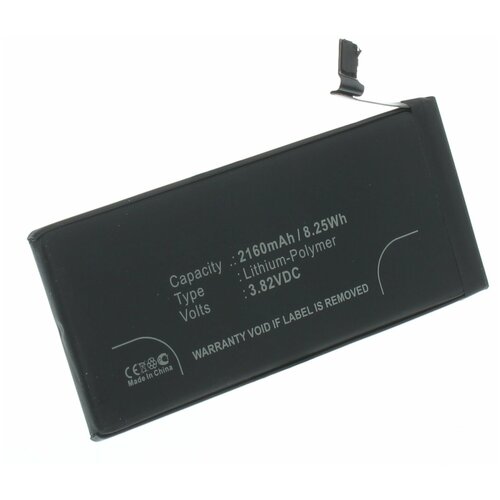 Аккумулятор iBatt iB-B1-M1126 2160mAh для телефонов Apple 616-0809, 616-0804,