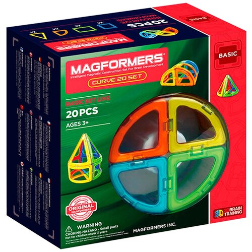  Конструктор Magformers Curve Basic 701010-20