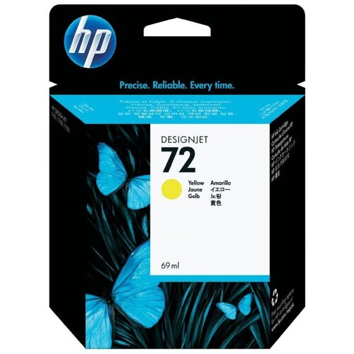 Картридж HP C9400A HP № 72 Фотокартридж с желтыми чернилами 