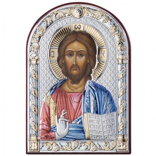 Иконы и церковная утварь Икона Иисус Христос 84127COLN, 6х8 см, цвет: