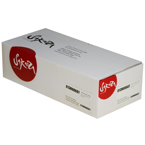 Картридж SAKURA 013R00607 черный для Xerox WorkCentre PE114e