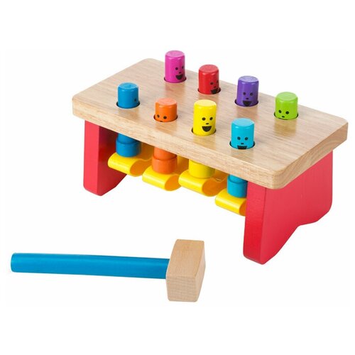 Стучалка Melissa & Doug Забить в лунки Deluxe