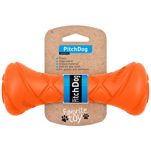 PitchDog Игровая гантель для апортировки, длина 19 см, диаме