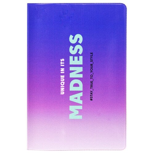 Обложка для паспорта MESHU Madness, ПВХ, 2 кармана (арт. 3