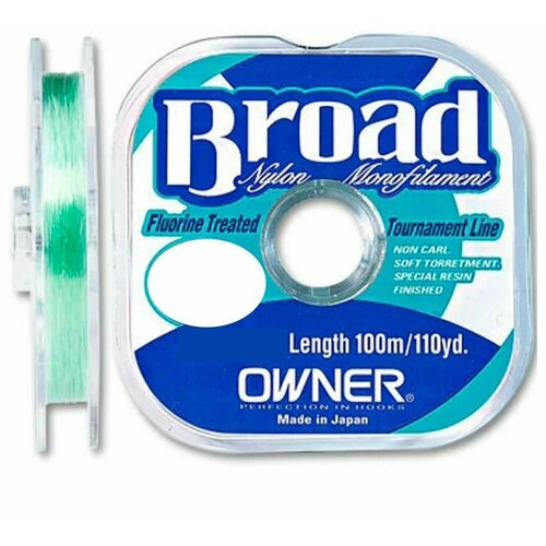 Леска Owner BROAD 100m 0.28mm/7.2kg